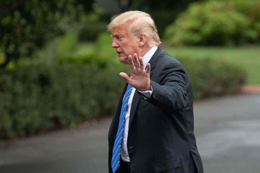 Donald Trump amenazó nuevamente a China. (AFP)