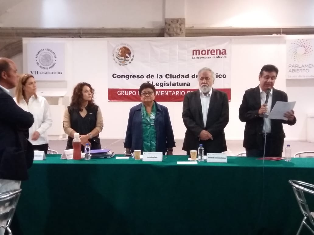 Encinas informó que el nombramiento fue aprobado por consenso y unanimidad. (Twitter  @A_Encinas_R )