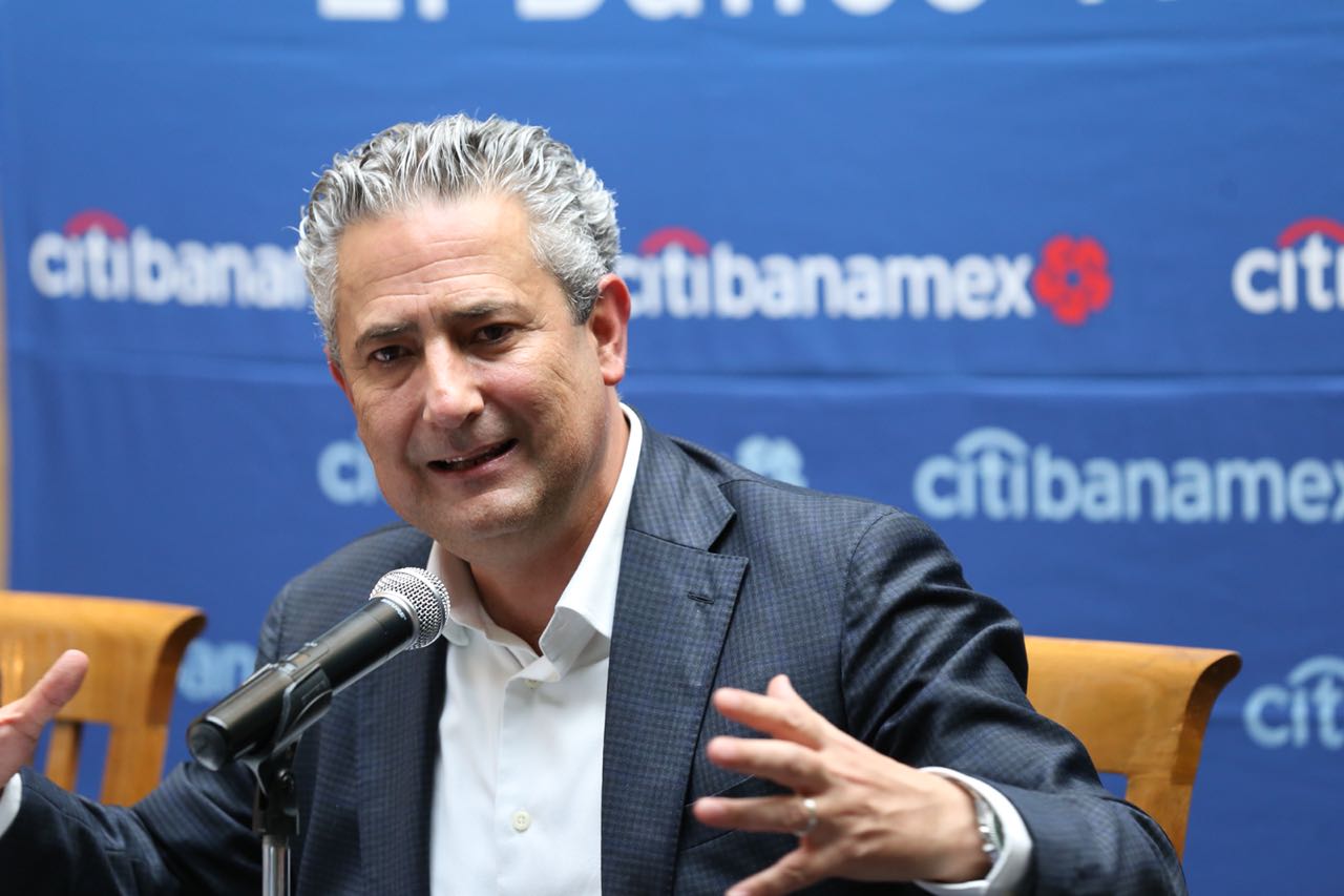 Ernesto Torres Cantú, director general de Citibanamex. (Foto: Nelly Salas)
