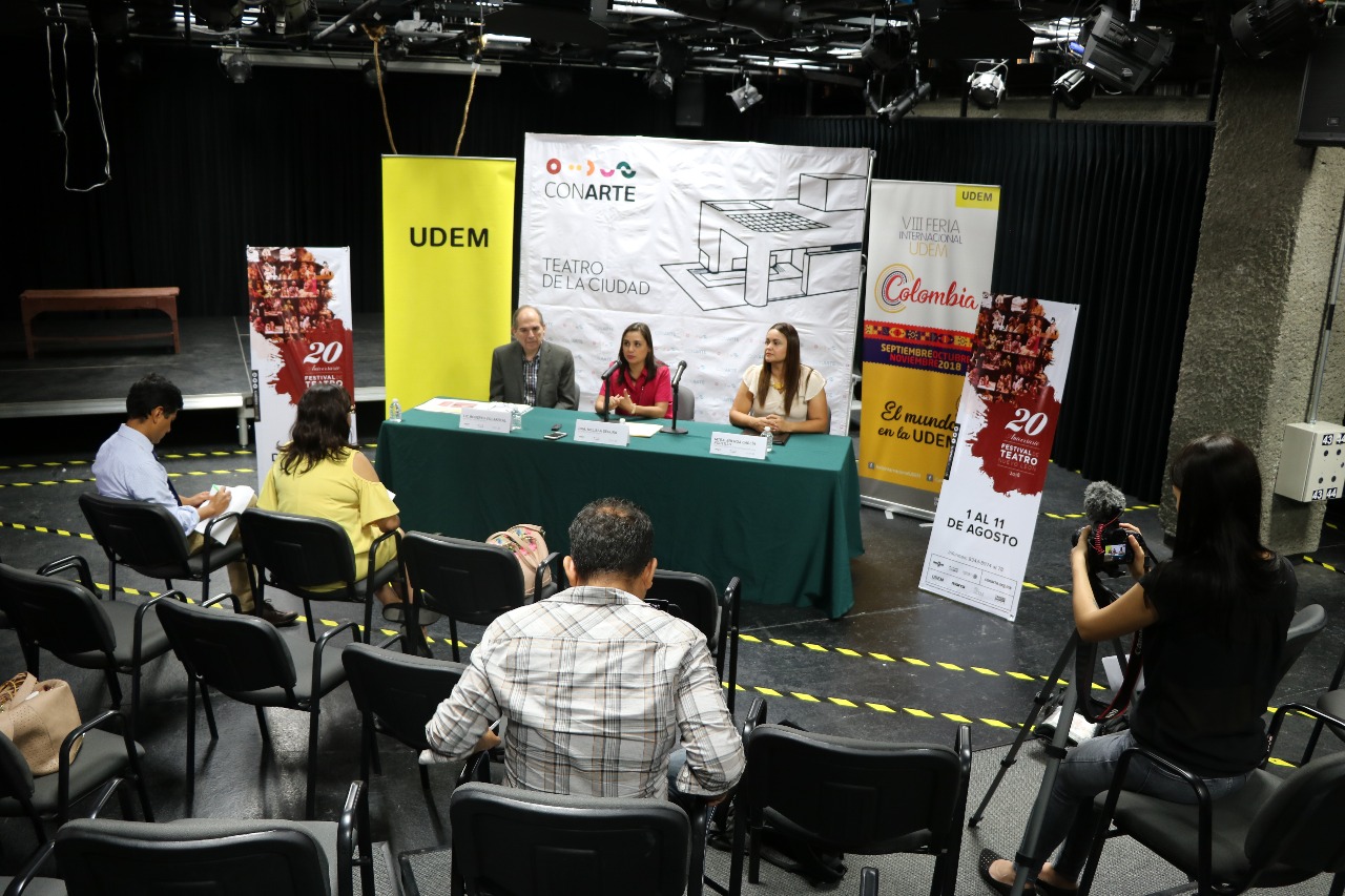 Se destacó que las funciones del Festival de Teatro Nuevo León serán gratuitas. (Gustavo Mendoza).