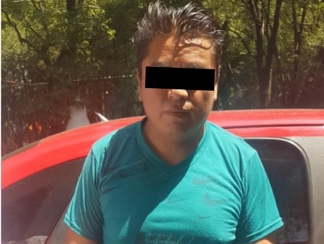 El hombre de 33 fue detenido en calles de Coyoacán.