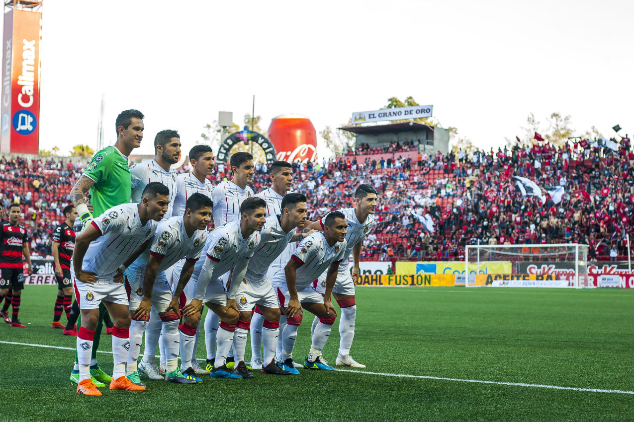 Equipo del Guadalajara del Apertura 2018 (Imago7)