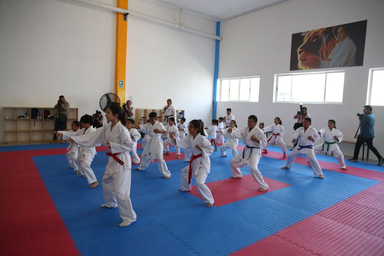 El nuevo espacio deportivo se ubica en la colonia La Leona.  (Jorge López).