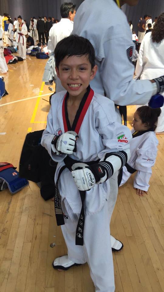 Miguel Almaráz Ochoa es el primer lugar del ranking nacional en la división menores de 27 kilogramos. (Especial)