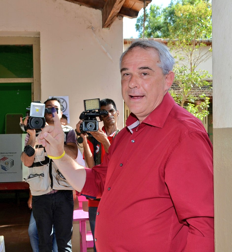 El ministro de Agricultura y Ganadería, Luis Gneiting. (Twitter)