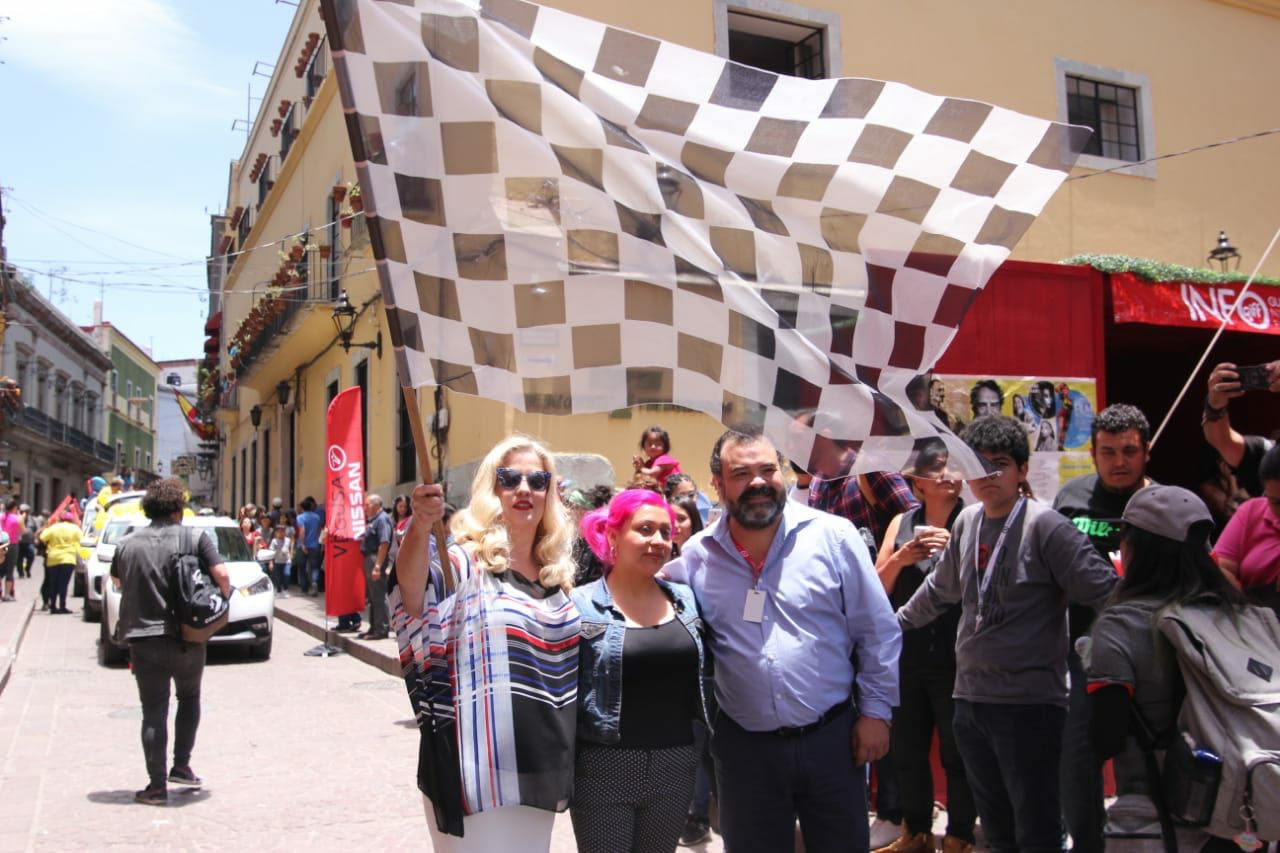 Sarah Hoch, directora del GIFF. (Foto Pamela Guerra)