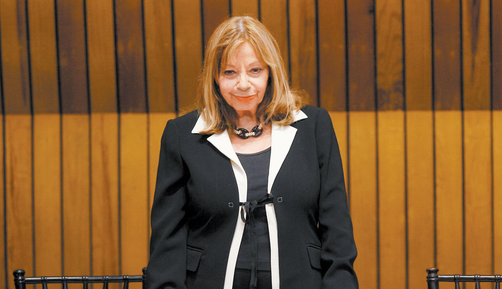 “Fue una anfitriona hospitalaria, amiga generosa y solidaria con escritores más jóvenes”: Christopher Domínguez Michael. (Claudia Guadarrama)