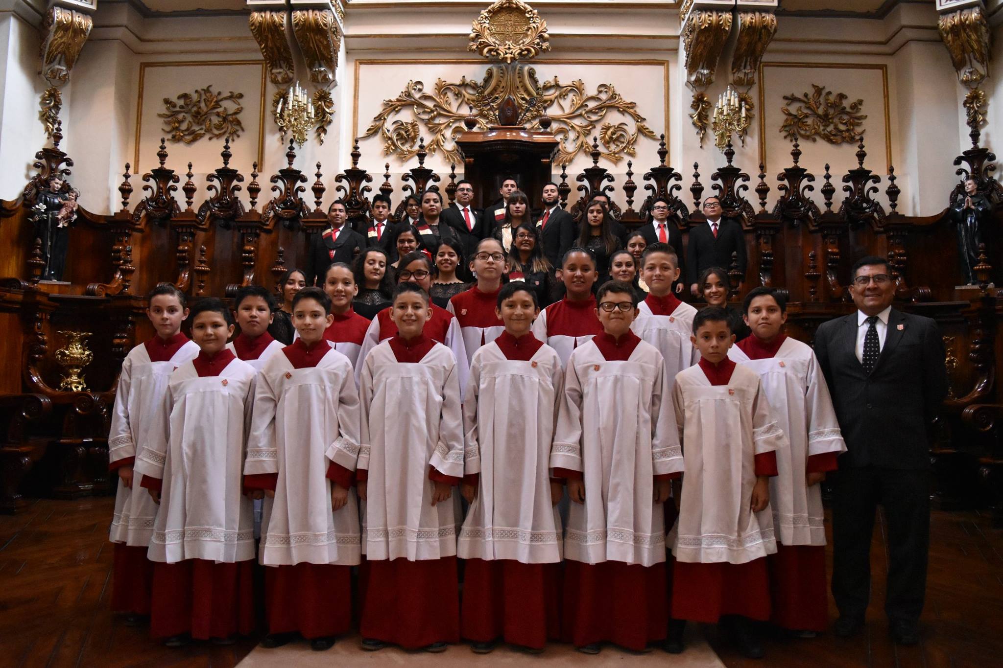Los integrantes del Colegio de Infantes son 70 niños y adolescentes (Cortesía).