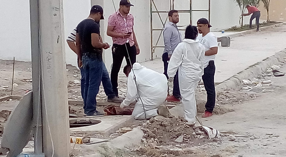 La maleta con los restos humanos se encontró el miércoles en la tarde. (Milenio Digital)