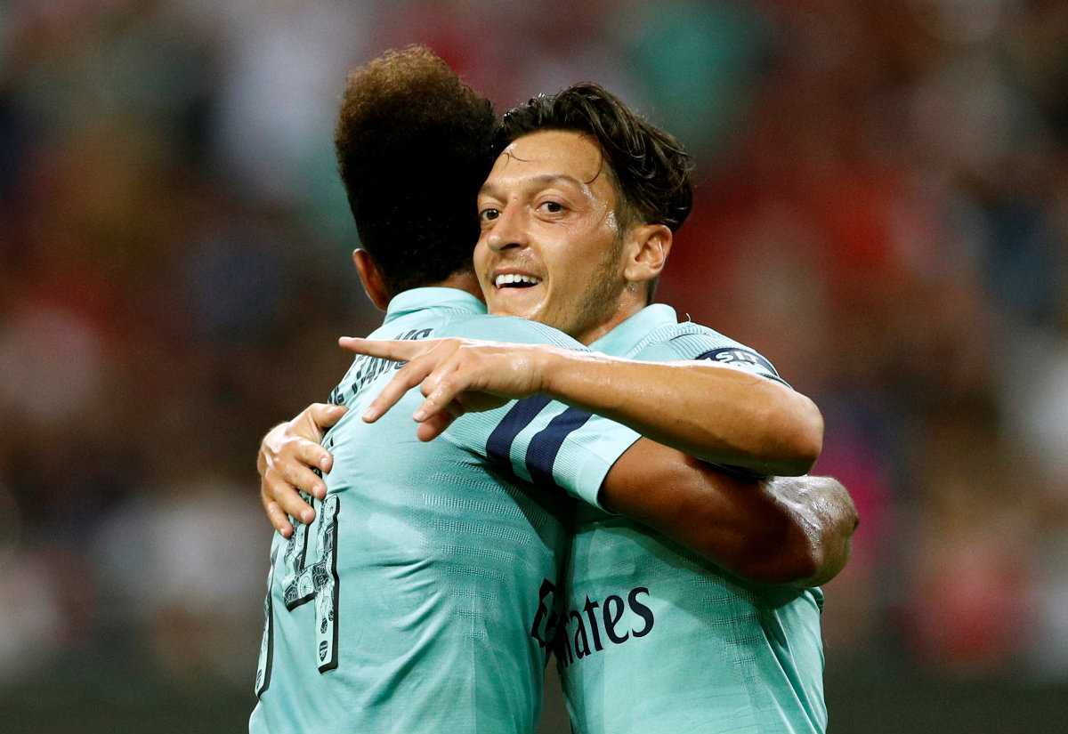 El Arsenal venció al PSG (Reuters)