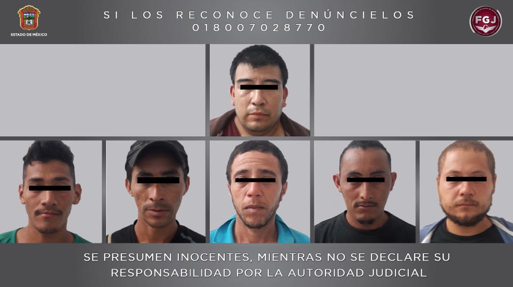 La fiscalía puso a los detenidos a disposición de las autoridades.