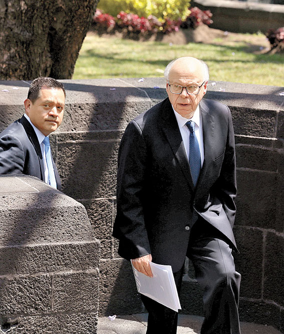 El funcionario federal participó en un encuentro con la Canaco. (Octavio Hoyos)