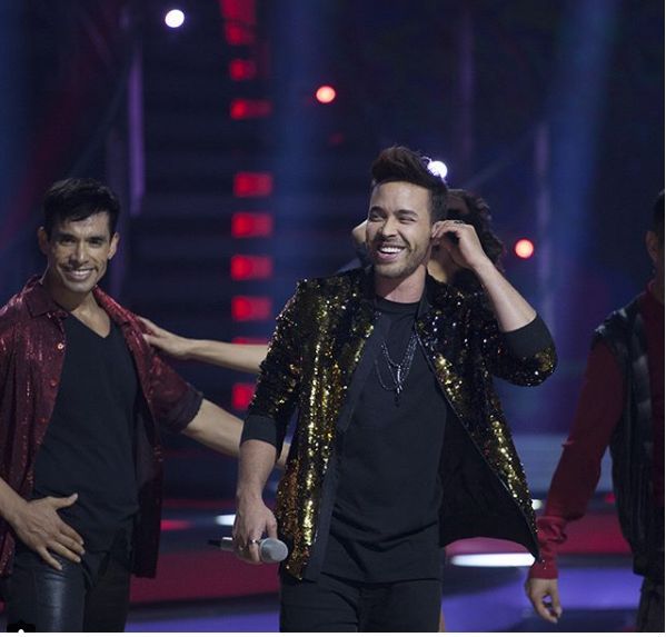 Prince Royce  promocionó su tema "Clavo" en el programa. (Foto: Instagram)