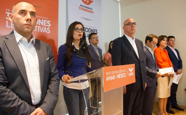 Movimiento Ciudadano presentó su propuesta legislativa/Cuartoscuro.