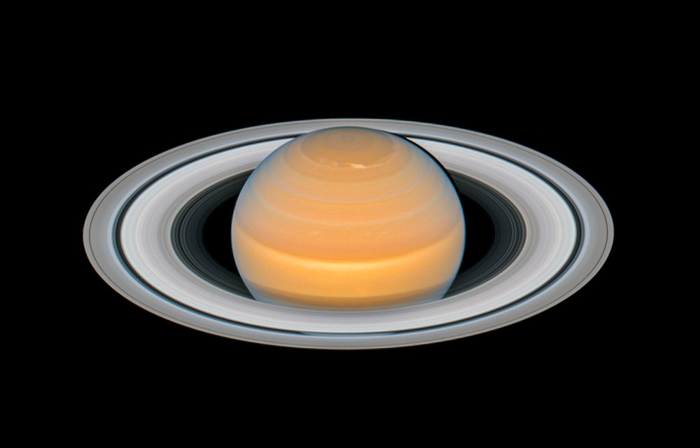 Saturno, el majestuoso planeta anillado. (NASA / ESA / Amy Simon / OPAL / J. DePasquale)