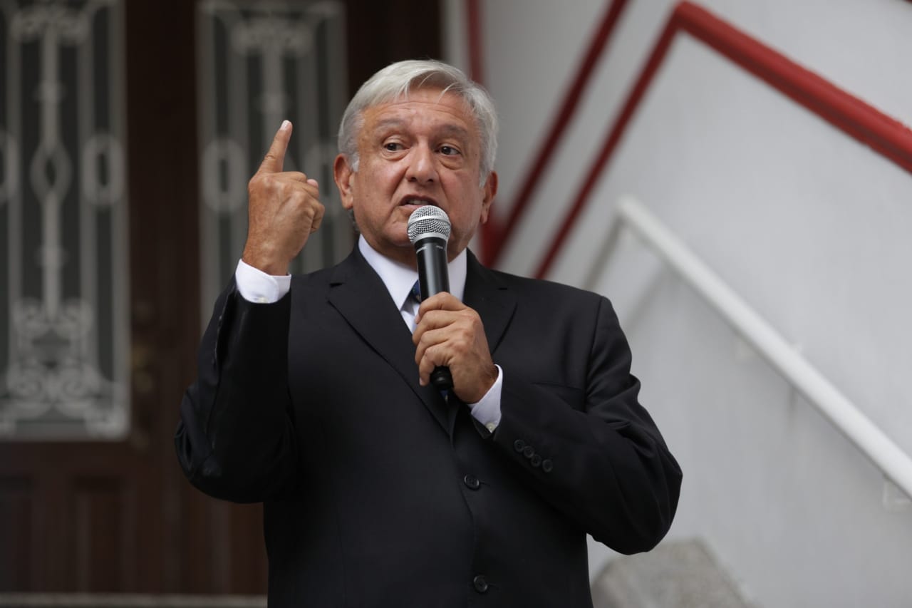 Andrés Manuel López Obrador dijo que el nombramiento de Bartlett no gusta por la corrupción en la CFE. (Omar Franco)