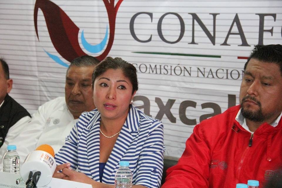 Gerente de la CONAFOR, Gisela Lucero Zepeda, dice estar lista para el proceso de transición. (Adolfo Tenahua)