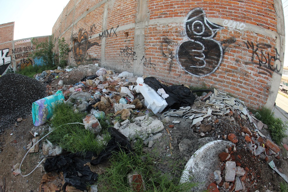 Lotes baldíos ocupan cerca del 20% del territorio de León. (Dany Béjar)