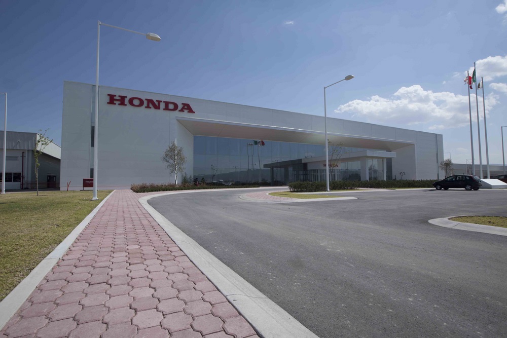 Planta Honda en Celaya. (Foto cortesía)
