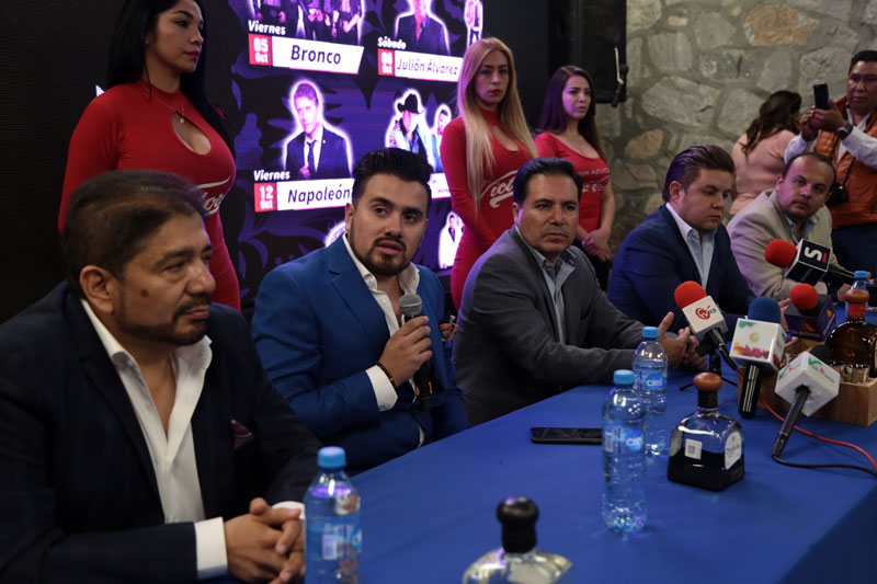 Fue anunciado el cartel oficial de la Feria San Francisco Pachuca Hidalgo 2018. (Jorge Sánchez)