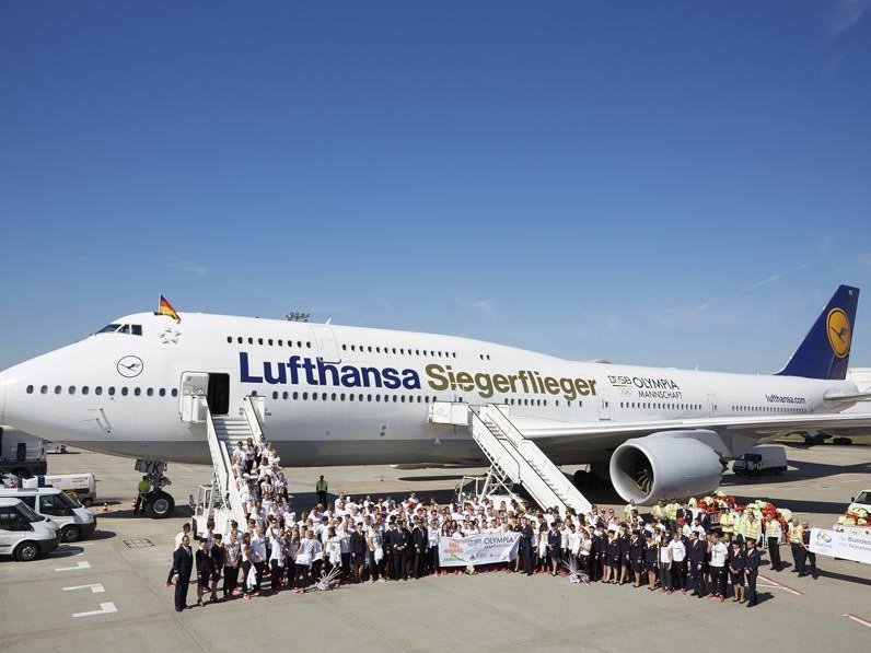 El avión 'Siegerflieger' desapareció tras el fracaso alemán en Rusia 2018 (Lufthansa)