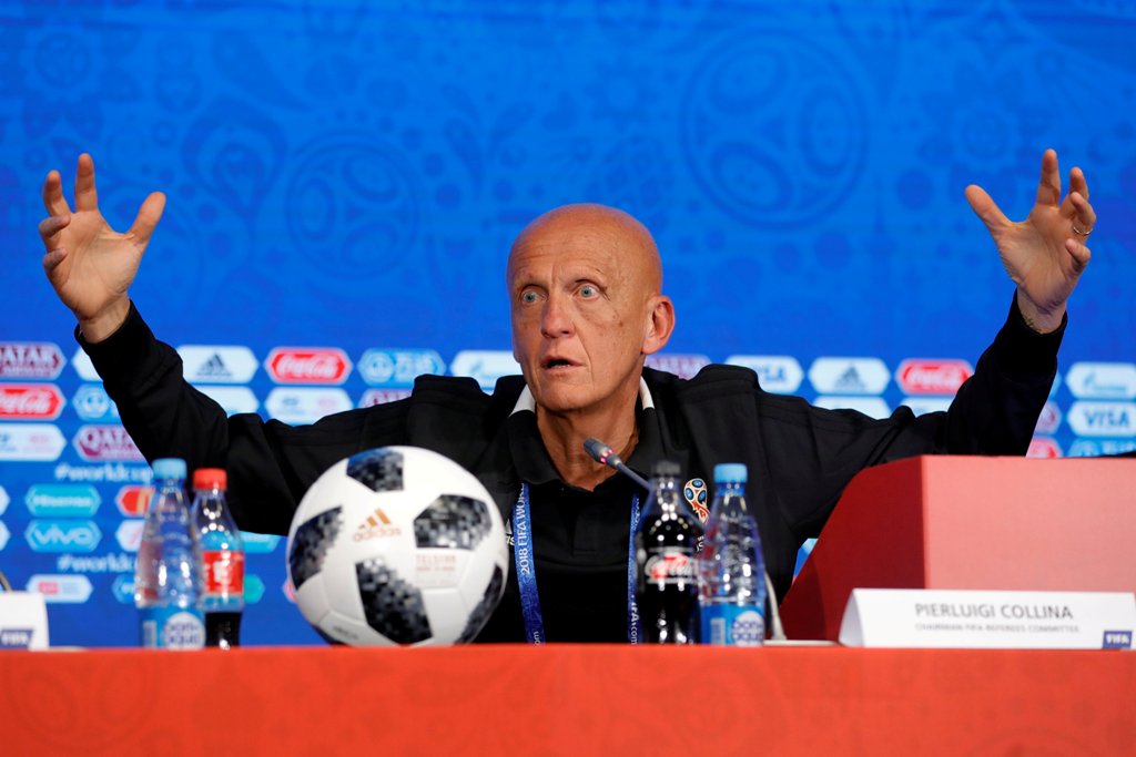El italiano Pierluigi Collina  (Reuters)