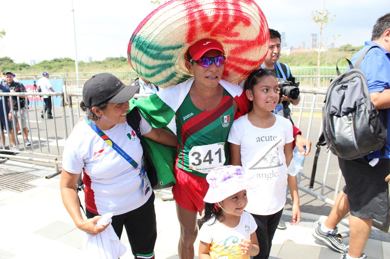 José Leyver logra oro en los 50 kilómetros de Barranquilla (Carlos Cruz)