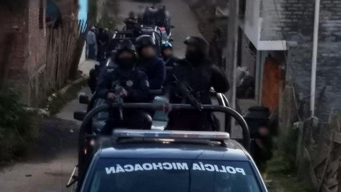 'El Kilo' fue detenido por policías de Michoacán. (SSP Michoacán)