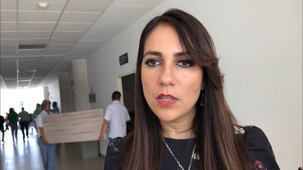 Libia Dennise García Muñoz, presidenta de la Comisión de Gobernación y Puntos Constitucionales del Congreso del Estado
