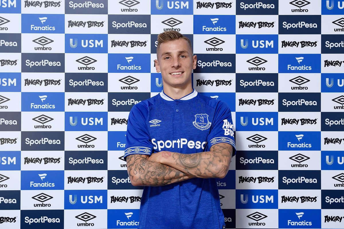 Lucas Digne, nuevo jugador del Everton