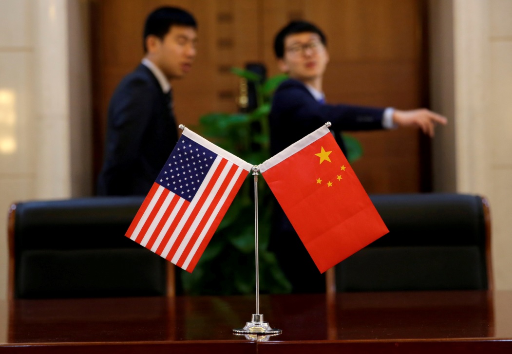Banderas de China y Estados Unidos (Foto: Reuters)