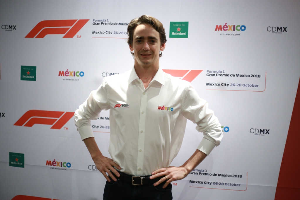 Esteban Gutiérrez, embajador del Gran Premio de México 2018 (Iván López)
