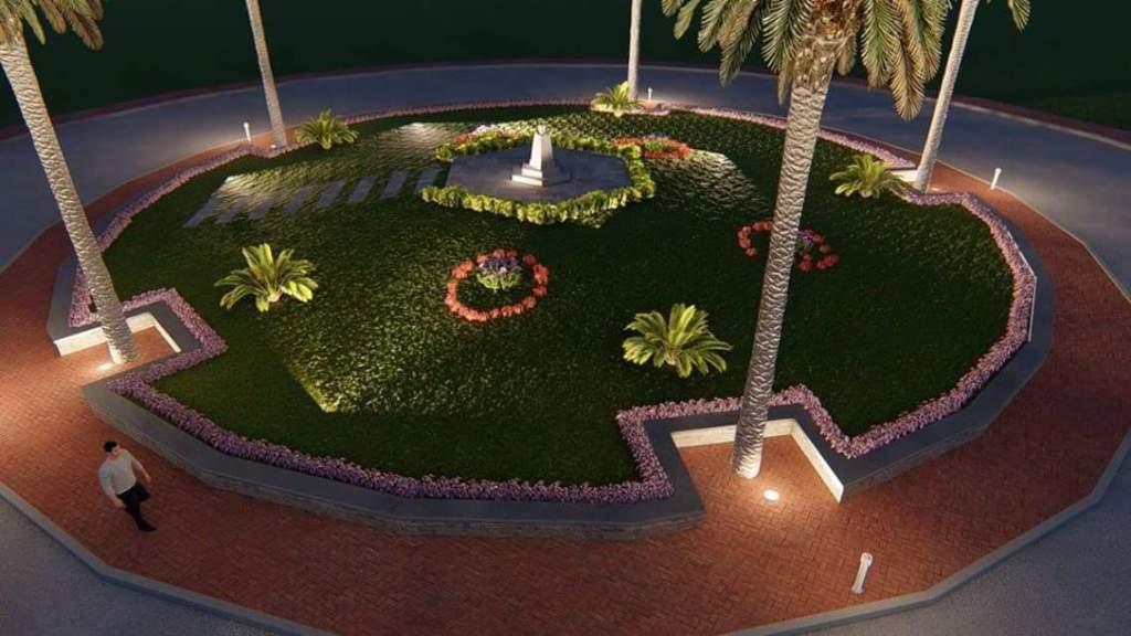 Imagen del proyecto de remodelación de la rotonda. (Cortesía)