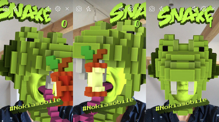 El juego está disponible para dispositivos iOS y Android desde la cámara de Facebook. (HMD Global)