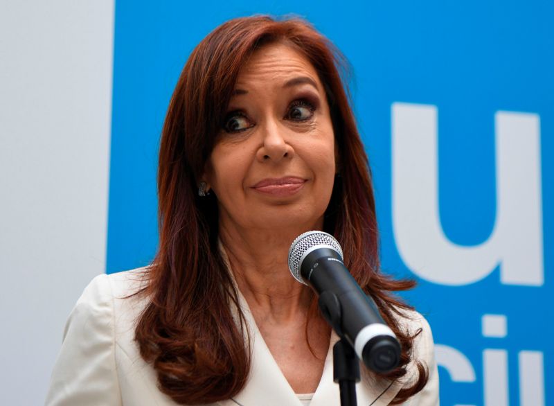 LA ex presidente Cristina Kirchner.