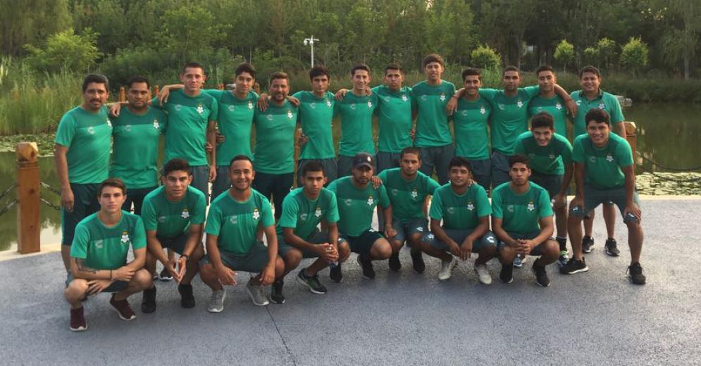 La Sub 20 participa en el China Weifang Cup International Youth Football.(Cortesía Santos)