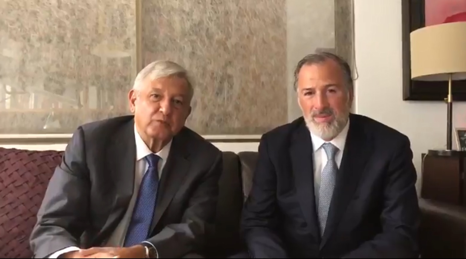 Andrés Manuel López Obrador y José Antonio Meade (Especial)