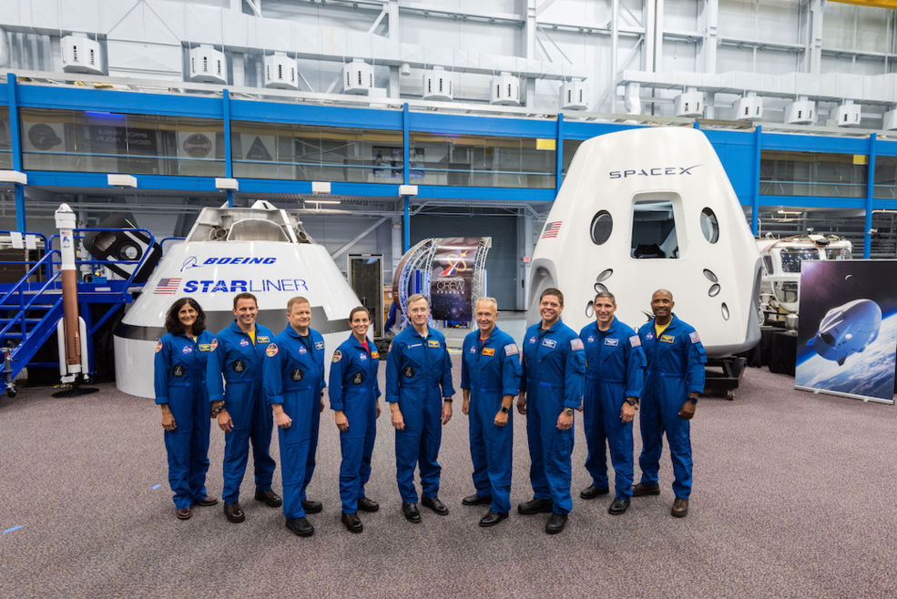 Estos serán los primeros astronautas estadunidenses que volarán de y a la Estación Espacial Internacional en vuelos comerciales. (NASA)