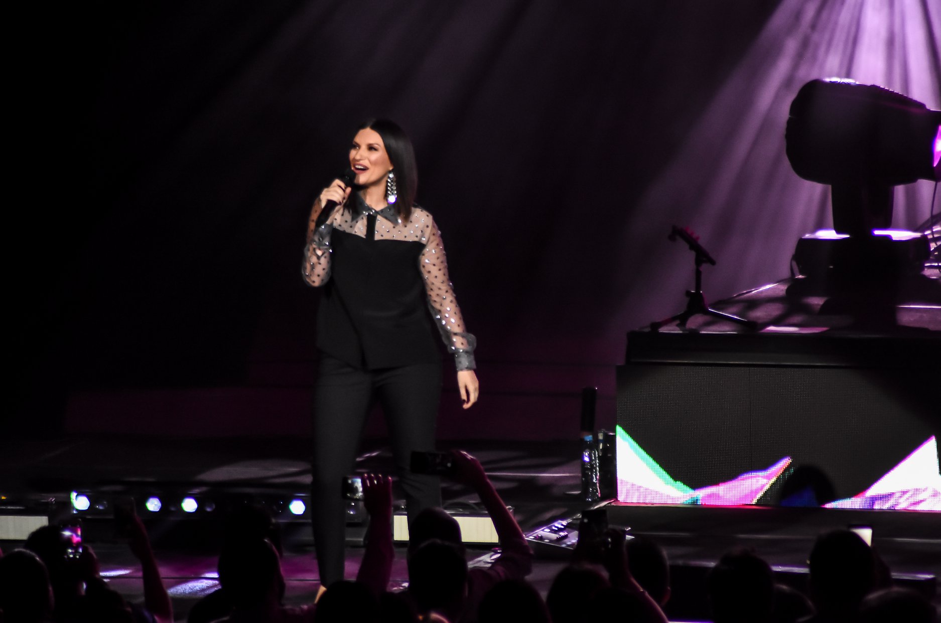 El espectáculo contó con una producción impresionante que creó la atmósfera perfecta para el show (Cortesía Auditorio Telmex)