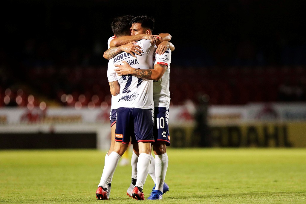 Jugadores de Veracruz en festejo (Imago7)