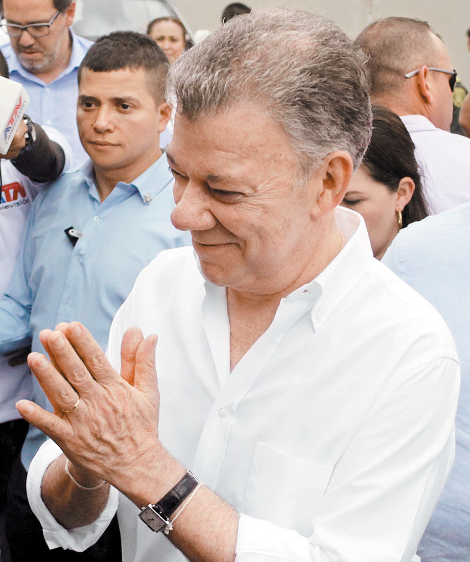 El mandatario. (Carlos Eduardo Ramírez/Reuters)