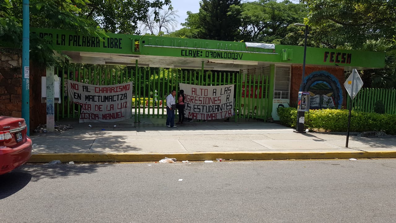 Escuela Normal Rural Mactumactzá. (Abraham Jiménez)