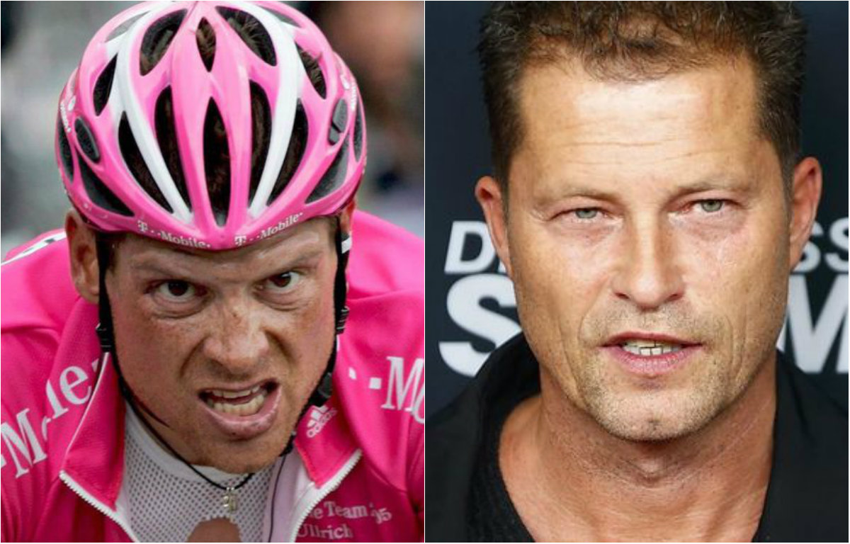 Jan Ullrich y Til Schweiger (EFE/Reuters)