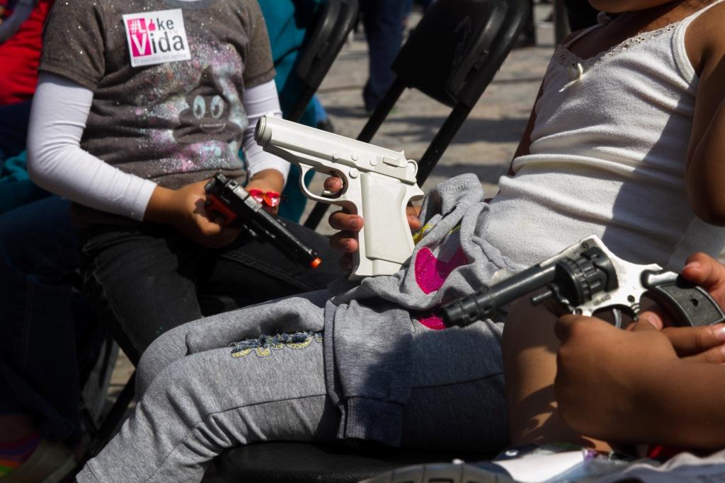 Del 30 de julio al 3 de agosto se recolectaron 20 armas largas, 90 cortas y cinco granadas. (Cuartoscuro)