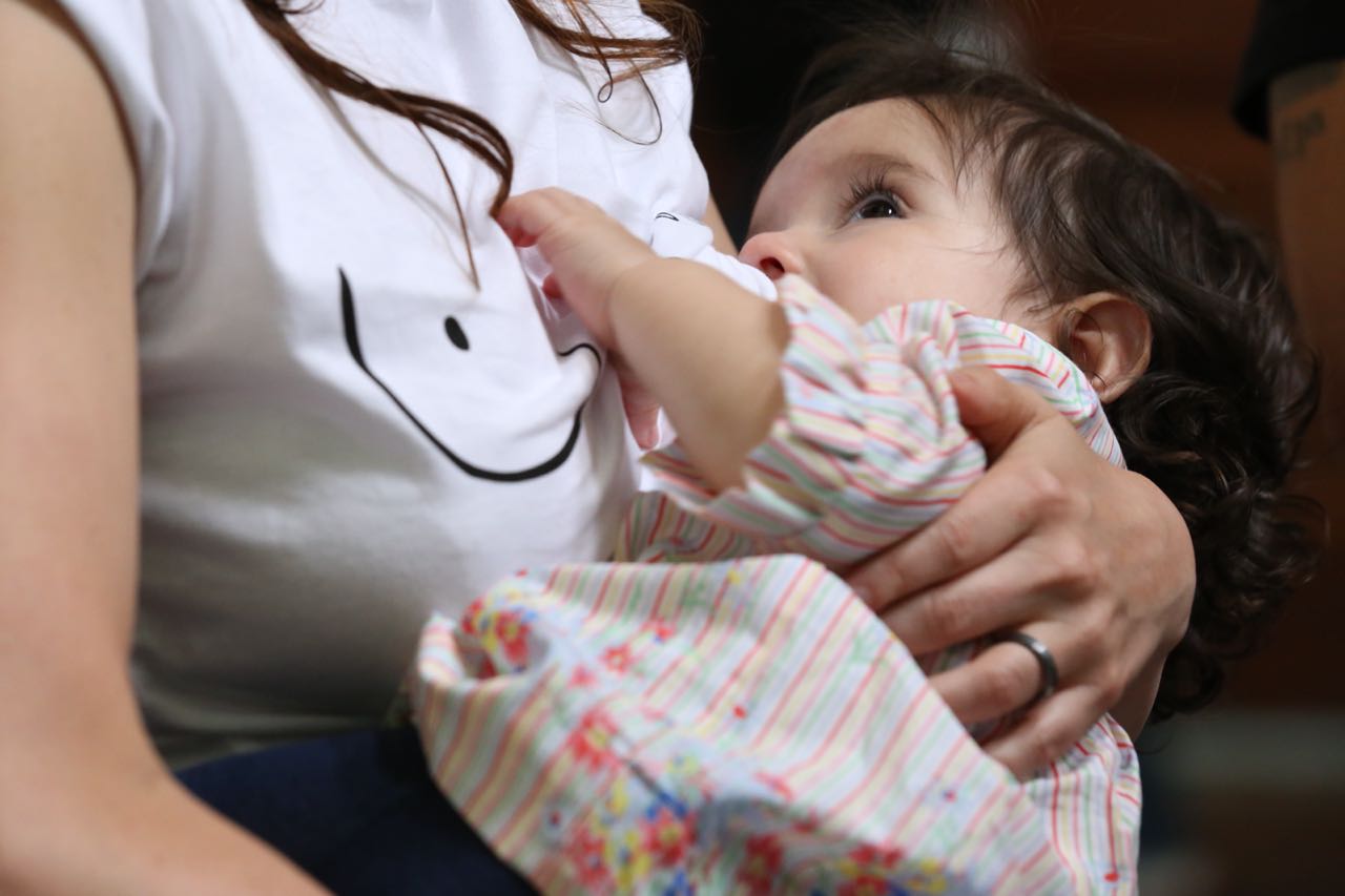De enero de 2009 a septiembre de 2014, del total de hijos de mujeres de 15 a 49 años, 91.4 por ciento recibieron leche materna. (Nelly Salas)