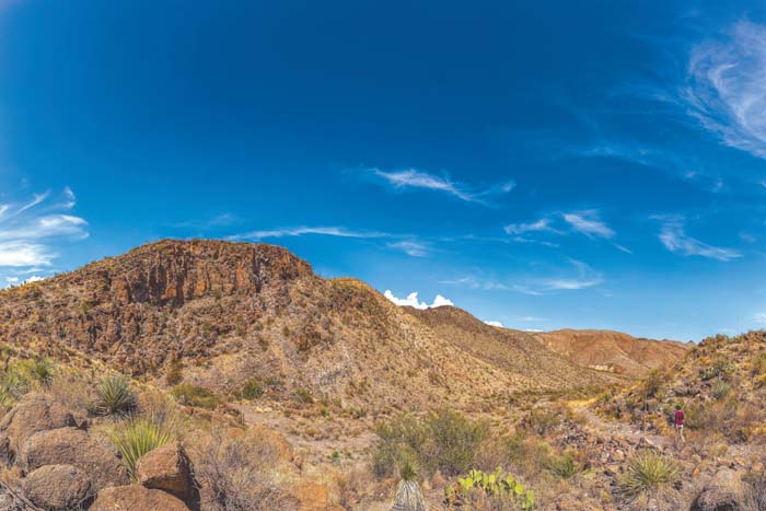 La imagen fue tomada en el denominado Fresno Canyon, en el que tuve oportunidad de explorar en vehículo y un poco caminando con temperatura de unos 38