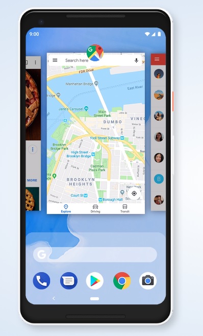 Diferentes apps. (Google)