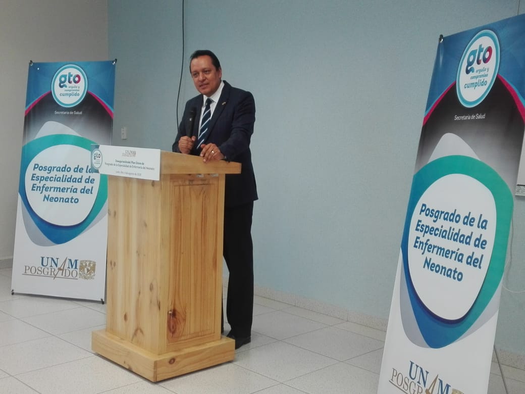 Secretario de Salud de Guanajuato, Daniel Díaz. (Foto Estrella Aguayo)