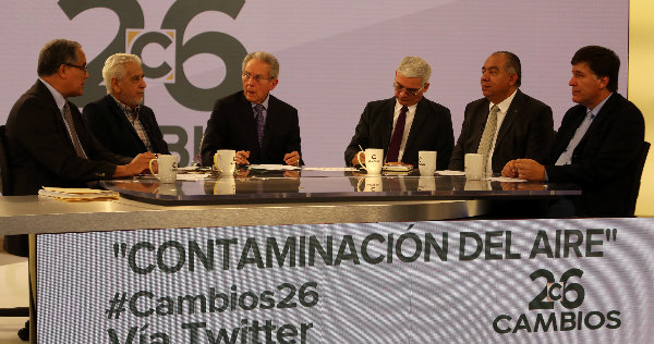 El subsecretario de Medio Ambiente aclaró que esta diferencia en las cifras se debe al parámetro de medición. (Foto: Roberto Alanís)