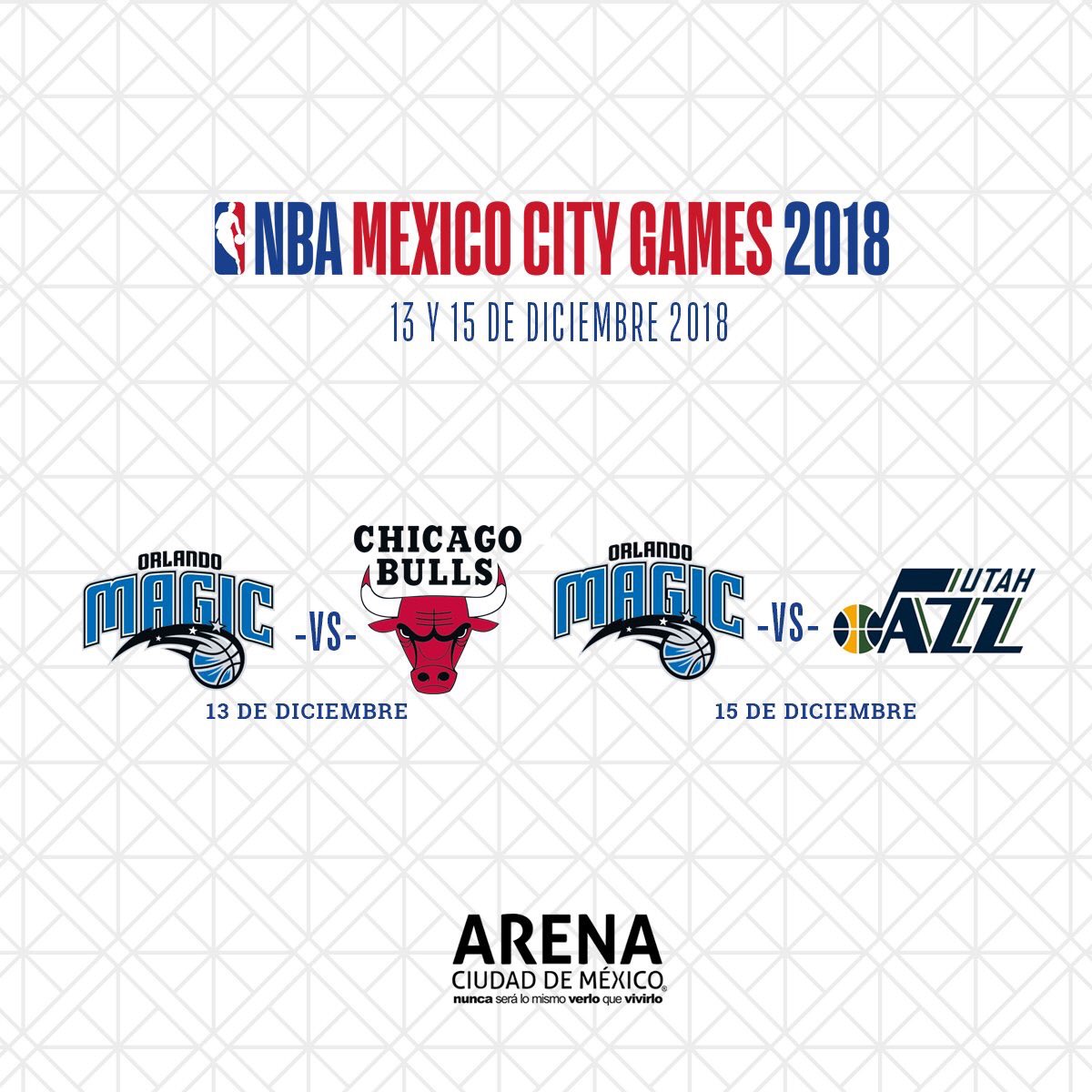 La NBA vuelve a México en Diciembre (@NBAMEX)